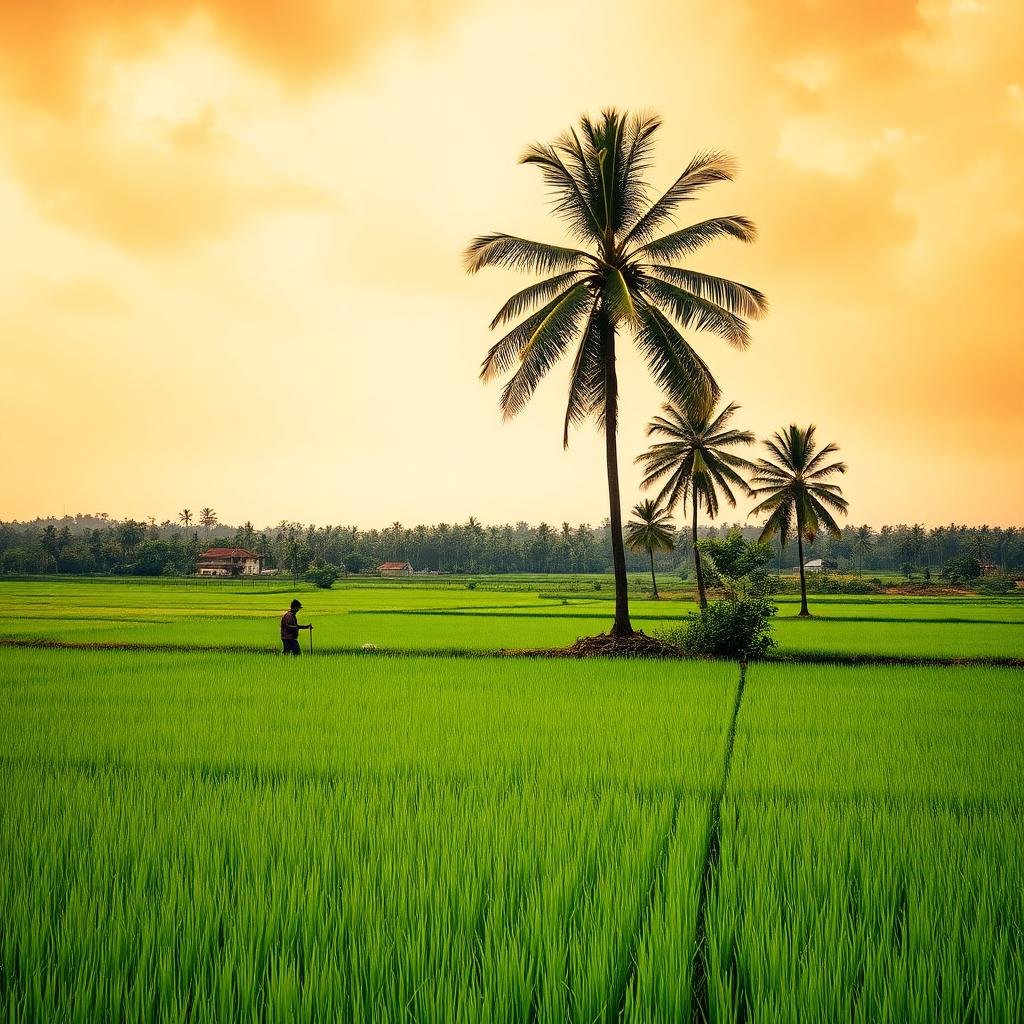 Paddy fields